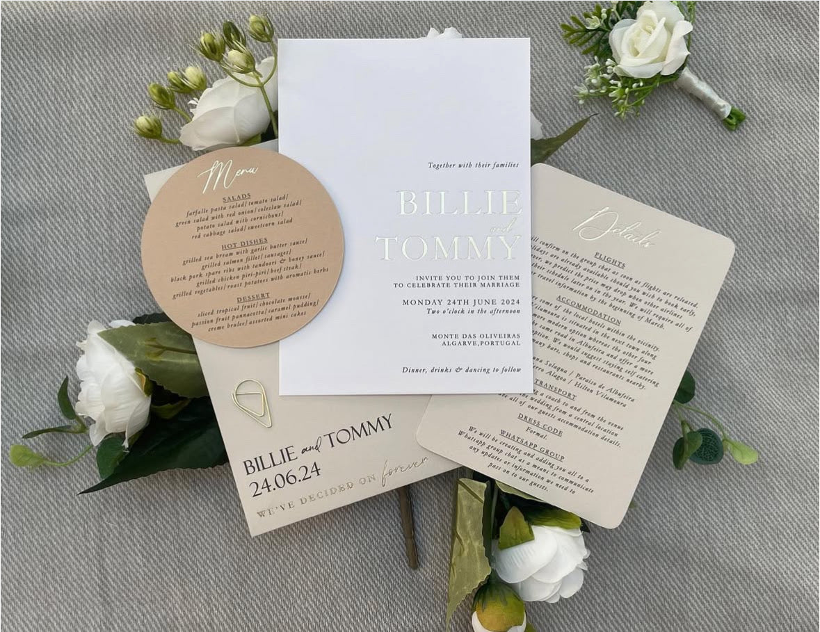 'Harper' Invitation Suite