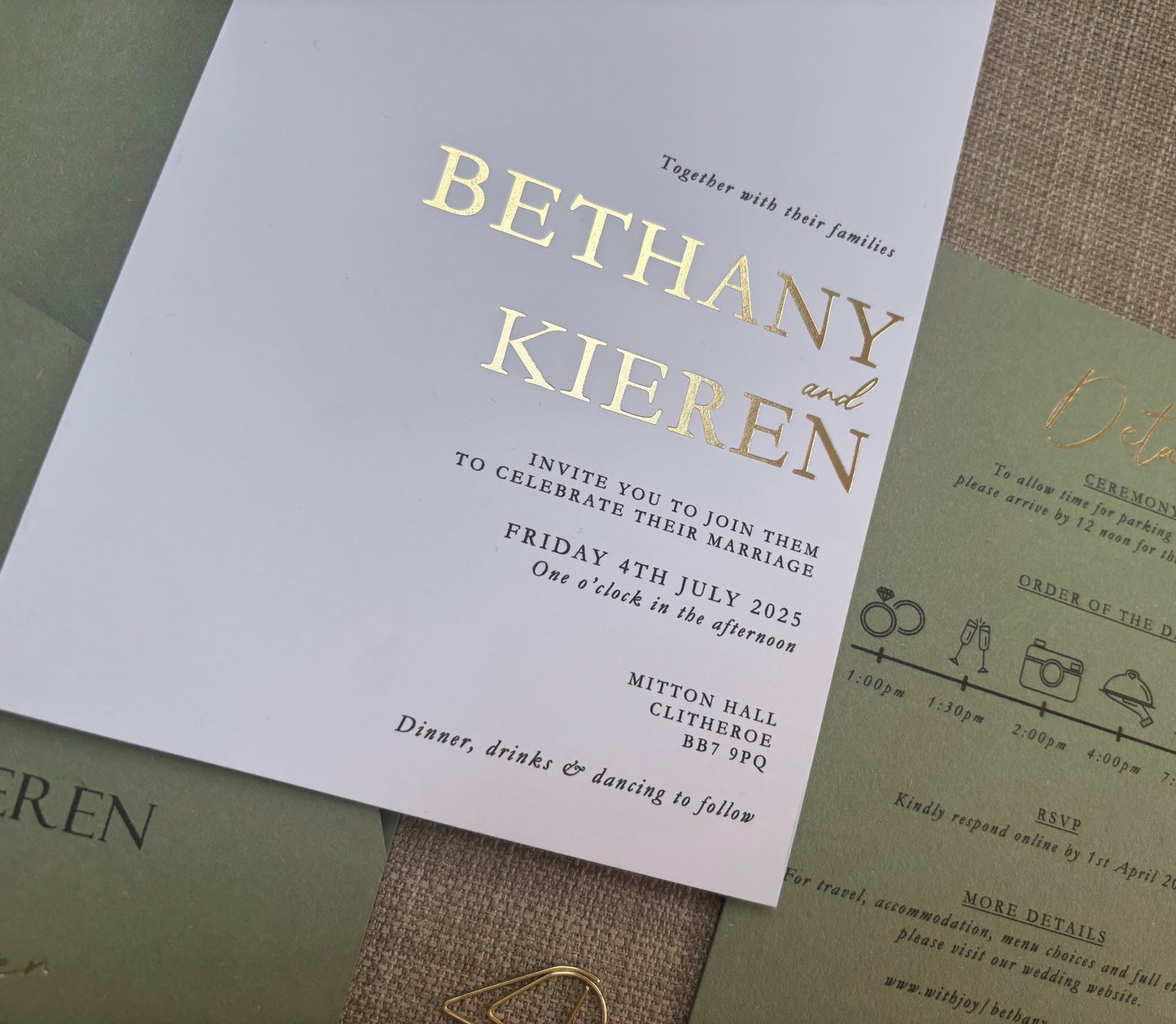 'Harper' Invitation Suite