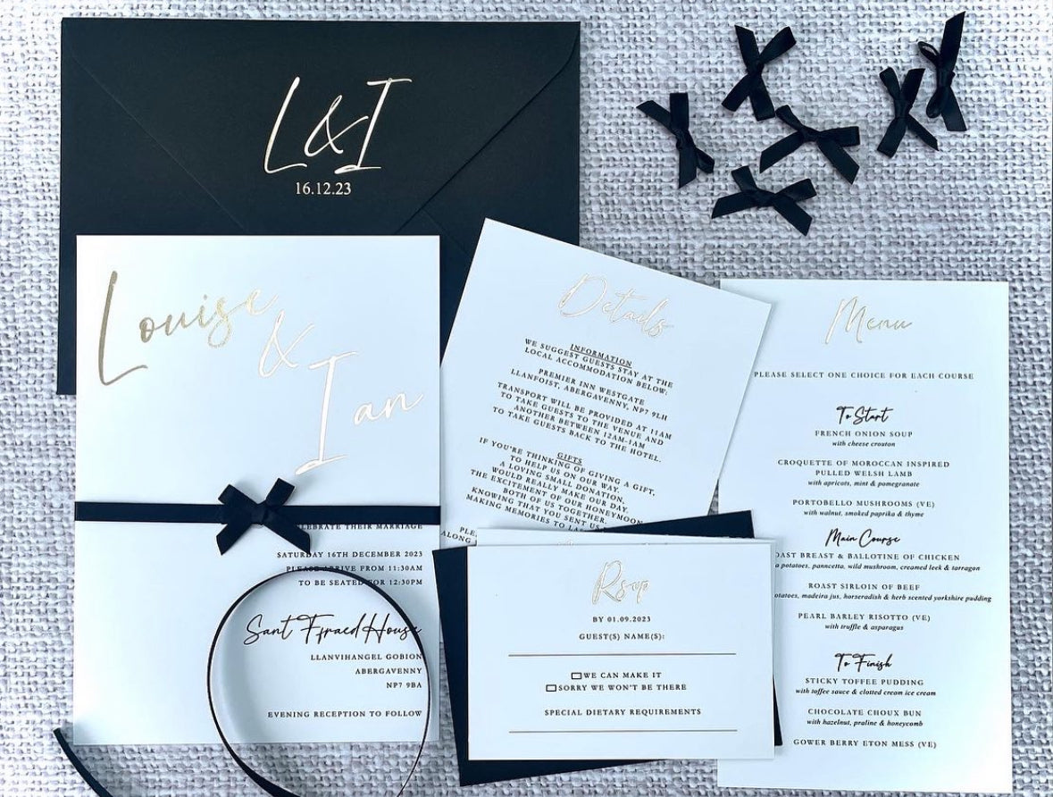 'Abigail' Invitation Suite